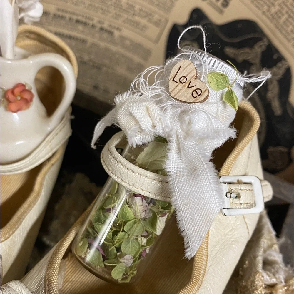 Antique '1930's' Mary Jane Baby Shoes & Props ..